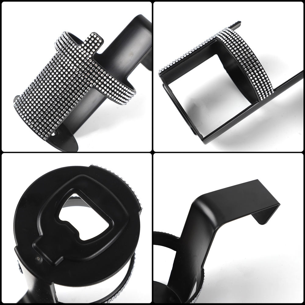 Universal Rhinestone Car Cup Holder - XYZ Brand | Automotive Interior Accessories